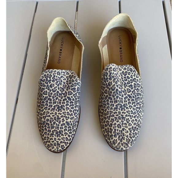 Lucky Brand Cahill animal print loafer - size 9.5 - Multicolored - Picture 4 of 10